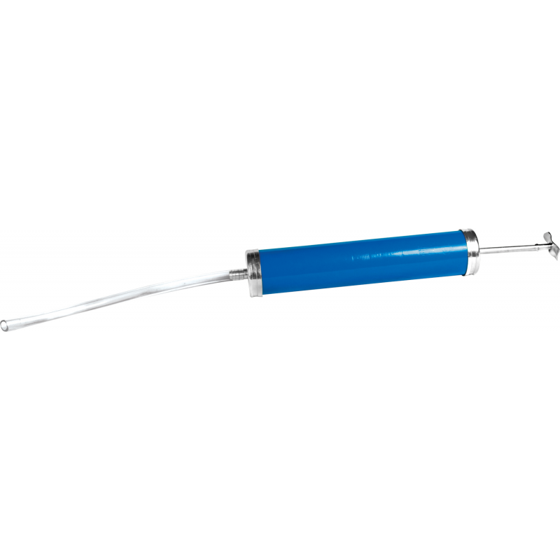 Pudincoco Aluminium Métal pompe à dessouder aspiration Tin pistolet à souder Sucker Pen doutils à main bleu 