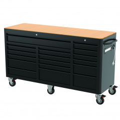 Rodac BTD-721171 Roller cabinet 17 drawers 71.7" x 24.0" x 33.8"