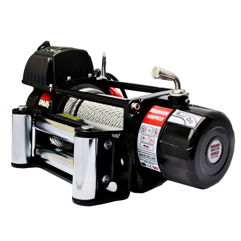 9,500 LB Spartan Series Planetary Gear Winch with steel cable 9500