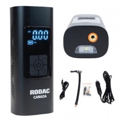 Gonfleur de pneu numérique portable 5-en-1 Rodac RD25413