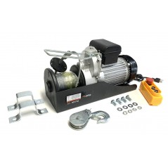 Smart Tow PA1000 120V 1100/2200 lb Electric winch 40' steel cable