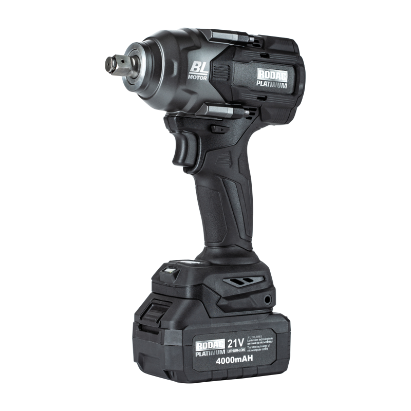 Rodac Platinum RD8803 1/2" 800 ft/lb impact wrench with 2 batteries and  charger
