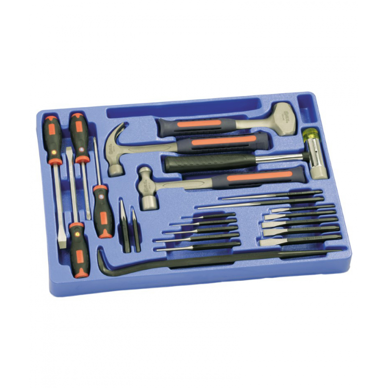 GENIUS Punch and hammer set (23 pieces)