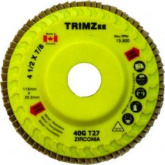 Extreme abrasives Z5T45087-10 Flap Discs (10 units) 80 4-1/2" x 7/8"