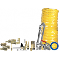 Ensemble d'accessoires pour outils pneumatique (22 pièces