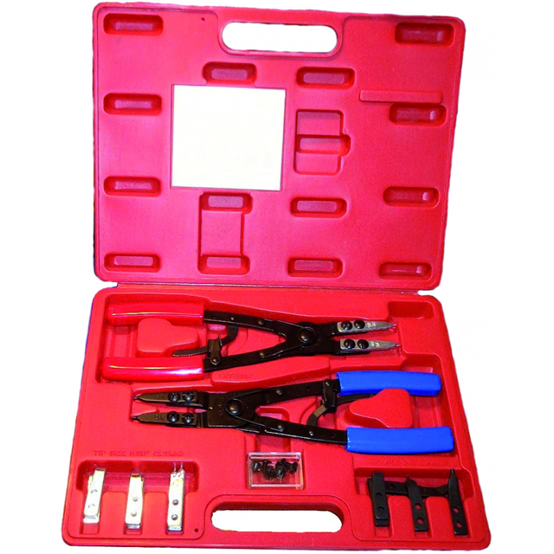 ABN | Snap Ring Pliers Set – 16 IN Snap Ring Pliers Straight and Angled  Jaws | Wish